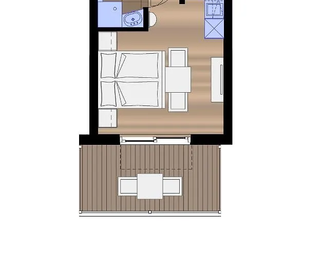 Petrina Whg 2 アパート ノルダーナイ